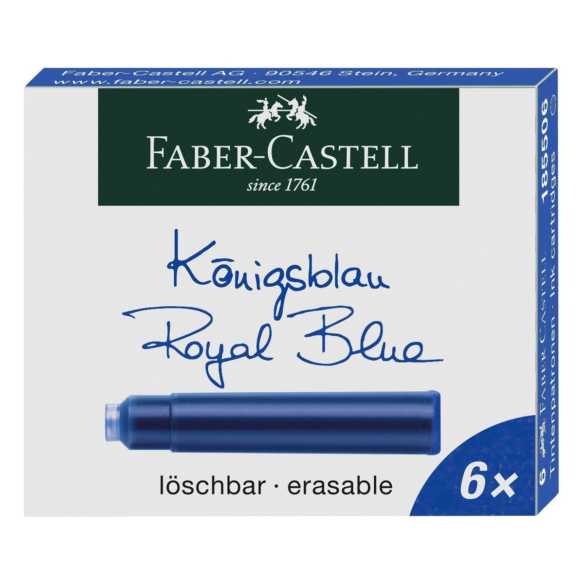 Faber-Castell Royal Blue Fountain Pen Ink