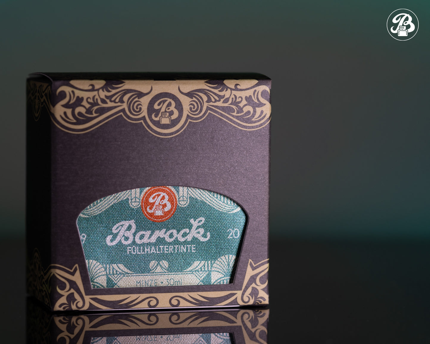 Octopus Barock 1920 Ink: Minze (Mint Green)