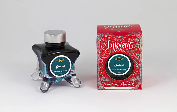 Diamine Ink - Garland Green (Shimmer - 50mL Bottle)