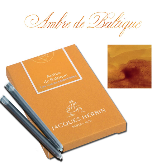 Jacques Herbin - Ambre de Baltique (Ink Cartridges)
