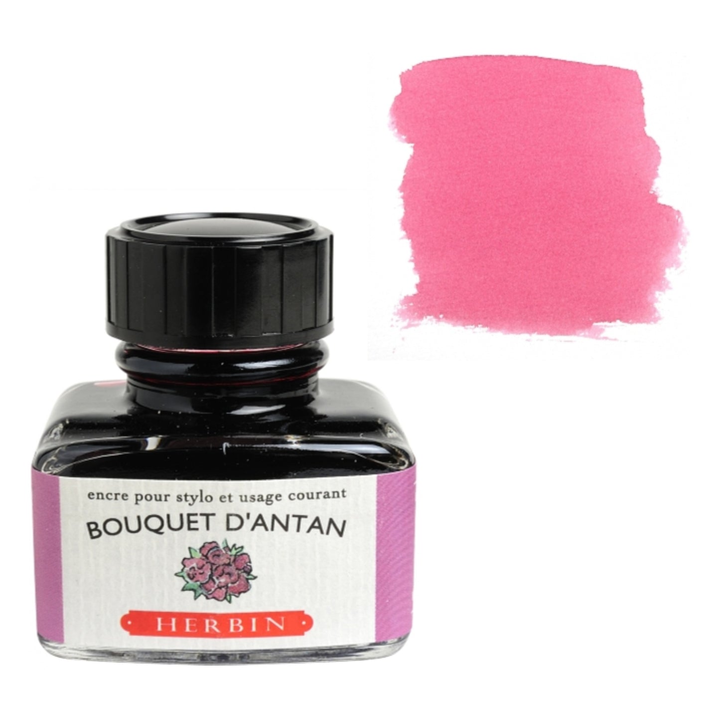 Herbin Bouquet d'Antan (Yesteryear's Bouquet) 30mL Fountain Pen Ink Bottle