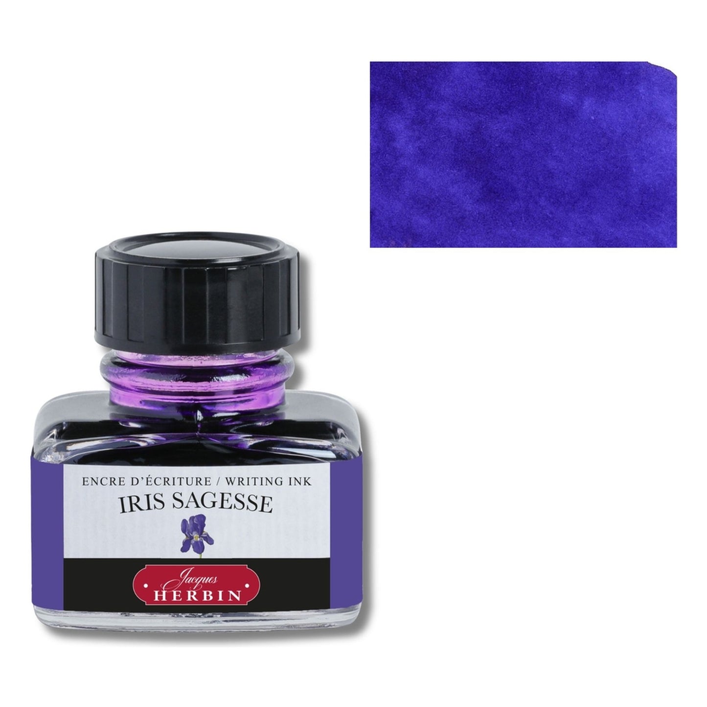 Herbin Iris Sagesse 30mL Fountain Pen Ink Bottle