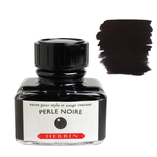 Herbin Perle Noire - Black Fountain Pen Ink