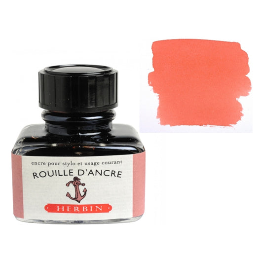 Herbin Rouille d'Ancre (Anchor Rust) 30mL Fountain Pen Ink Bottle