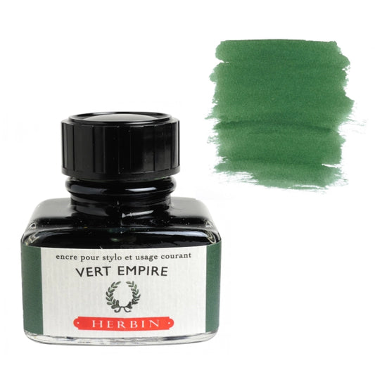 Herbin Vert Empire Green Ink