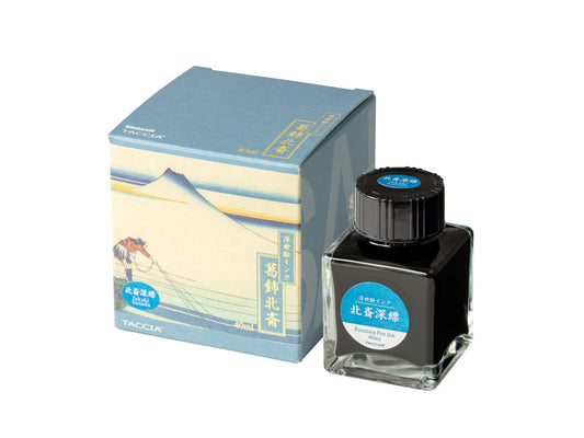 Taccia Ukiyo-e Hokusai-Fukakihanada (Light Blue) Ink
