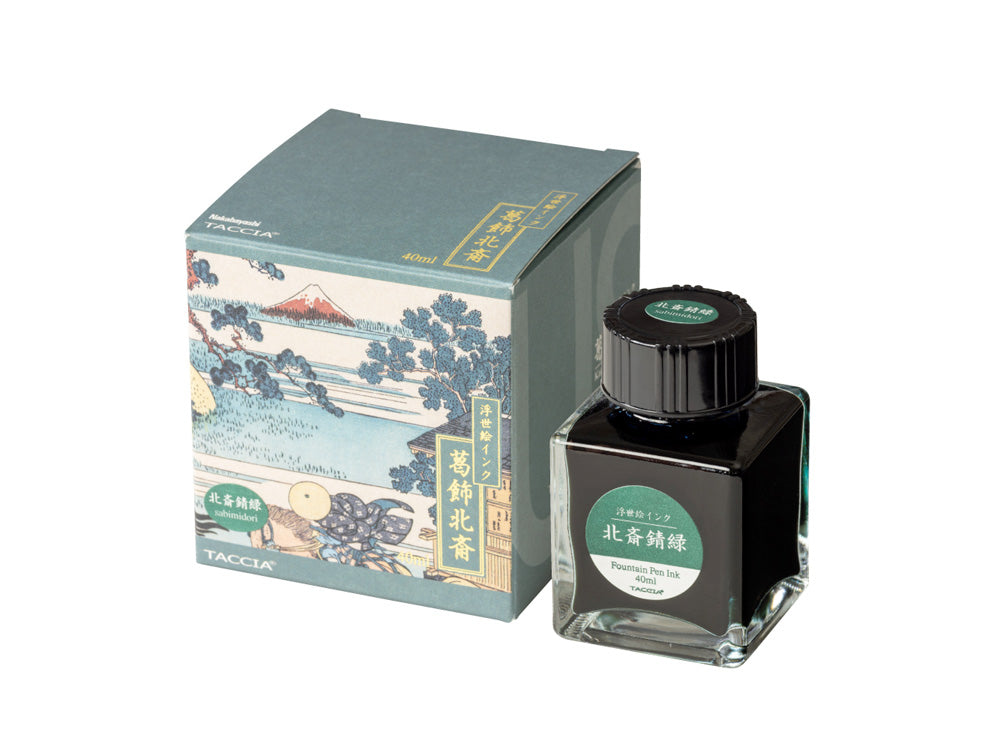 Taccia Ukiyo-e Hokusai Sabimidori (Rust Green) Ink