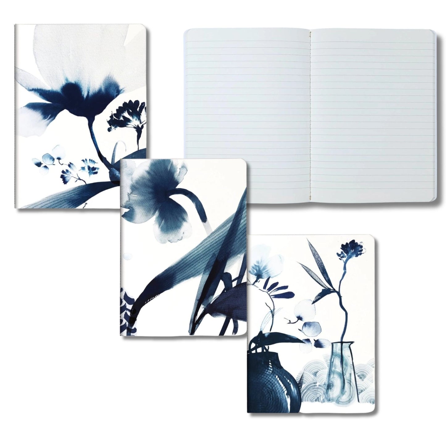 Clairefontaine Inkebana A5 Notebooks - Set of 3