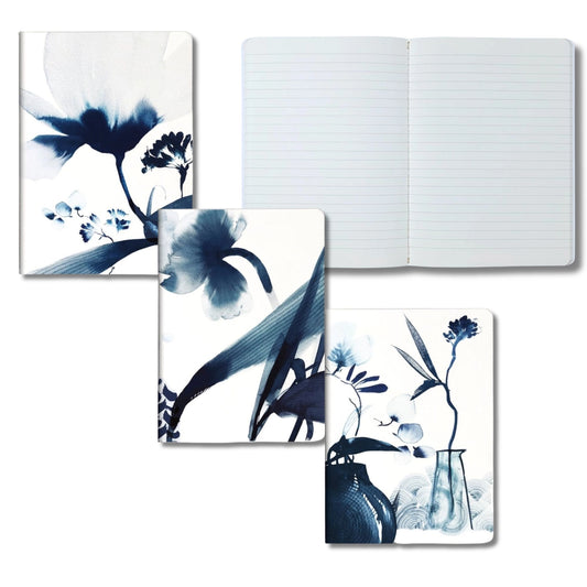 Clairefontaine Inkebana A5 Notebooks - Set of 3