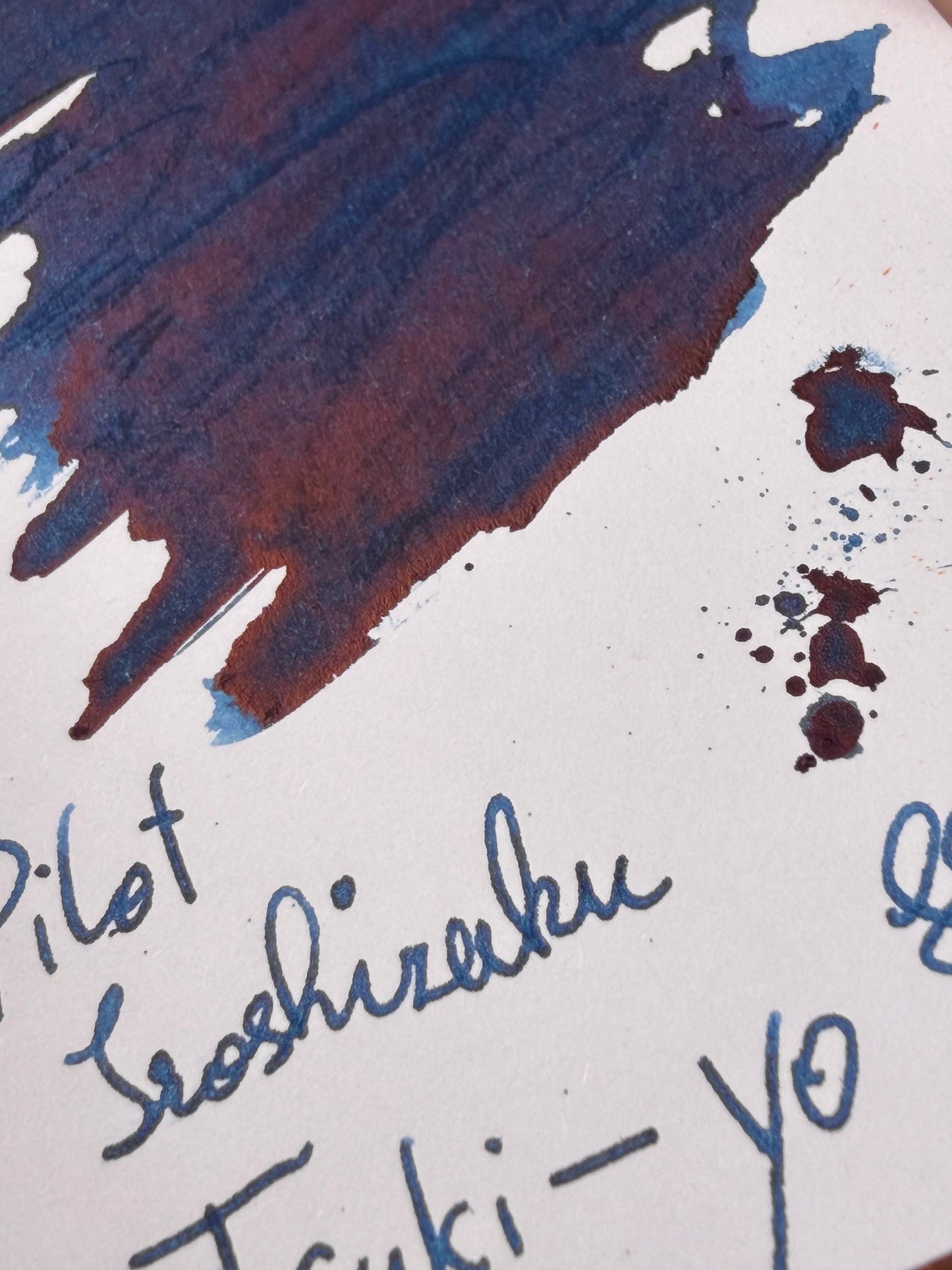 Pilot Iroshizuku Tsuki-yo (Moonlight Blue) - Ink