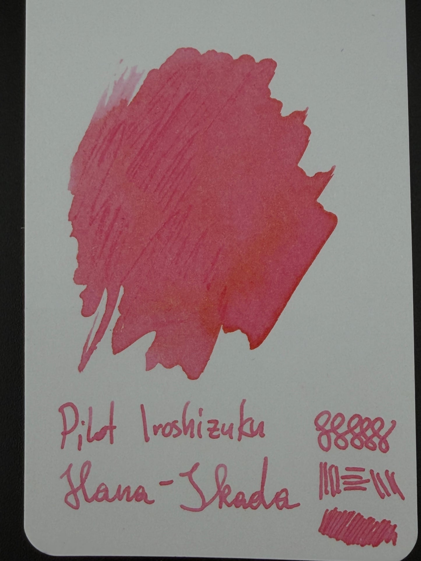 Pilot Iroshizuku - Hana-Ikada - Pink Ink