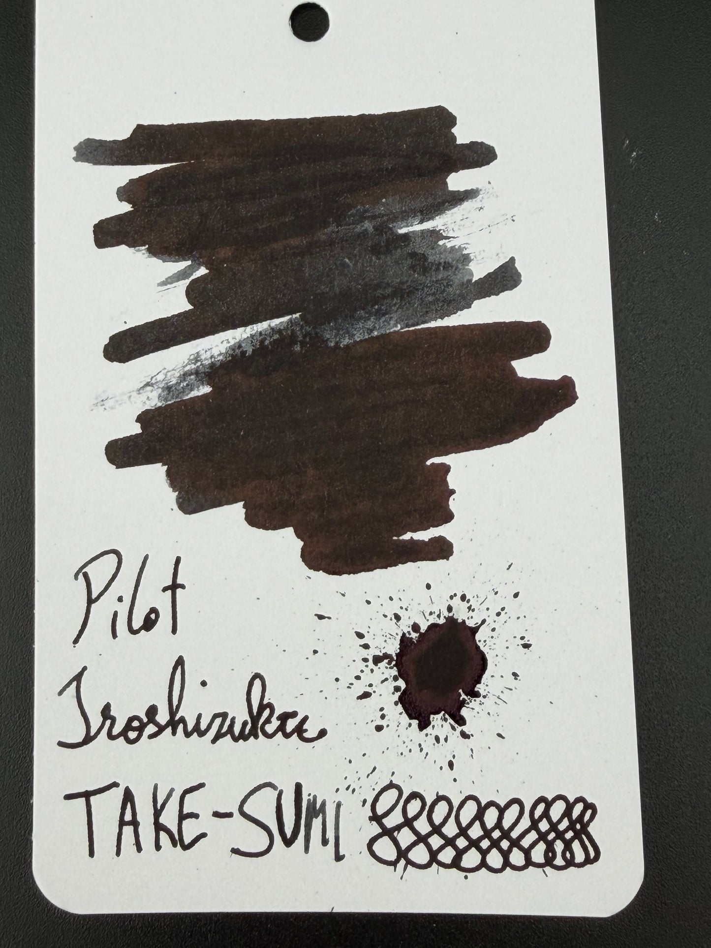 Pilot Iroshizuku Take-sumi - Charcoal Black Ink