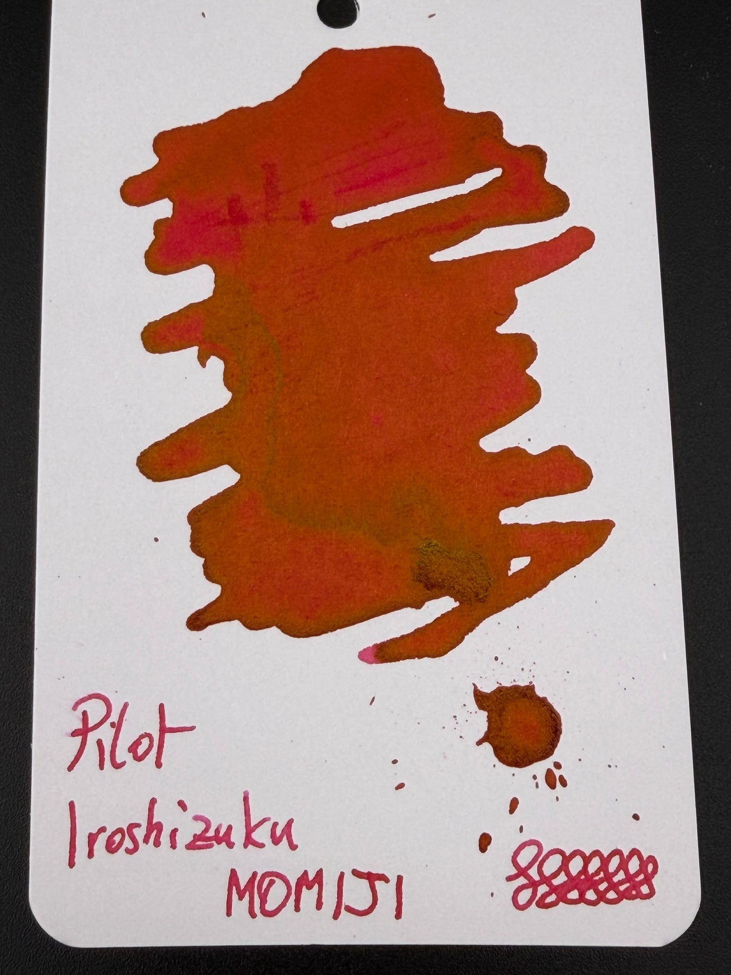Pilot Iroshizuku Momiji (Autumn Leaves) Red Ink