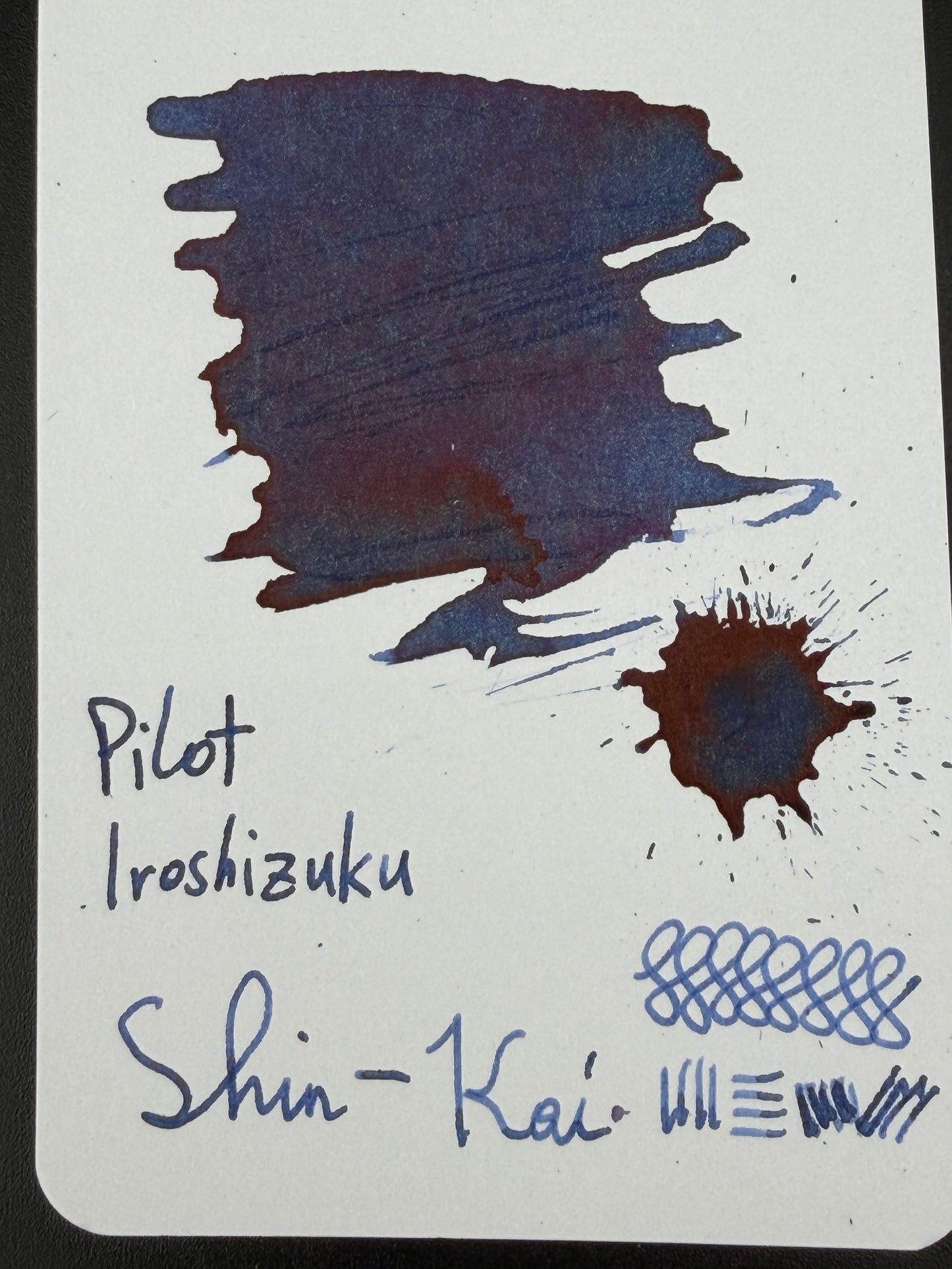 Pilot Iroshizuku Shin-kai - Blue-Black Ink