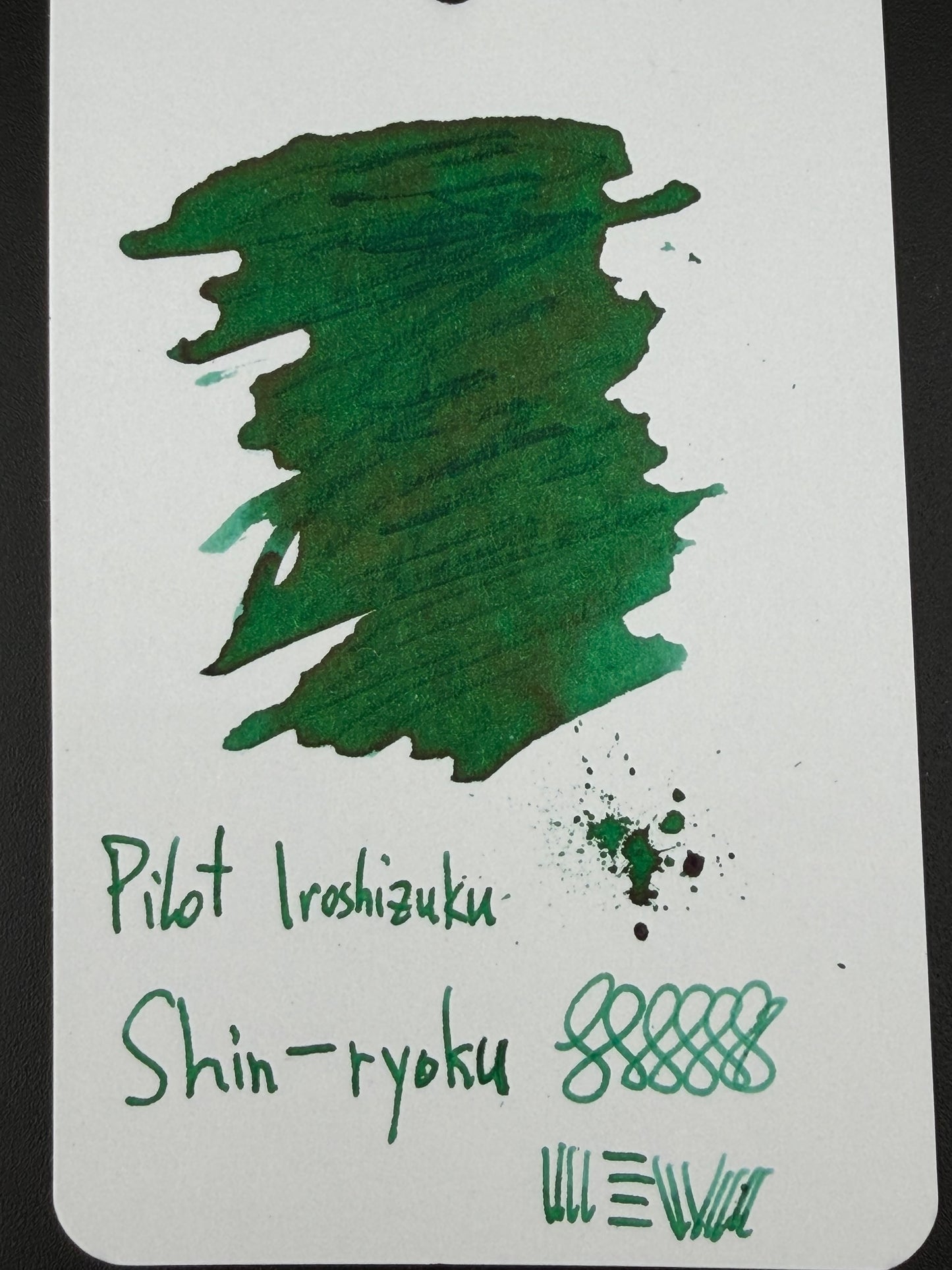 Pilot Iroshizuku Shin-ryoku - Green Ink