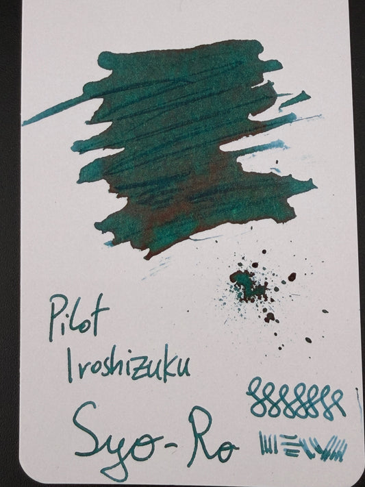 Pilot Iroshizuku Syo-ro - Teal-Green Ink