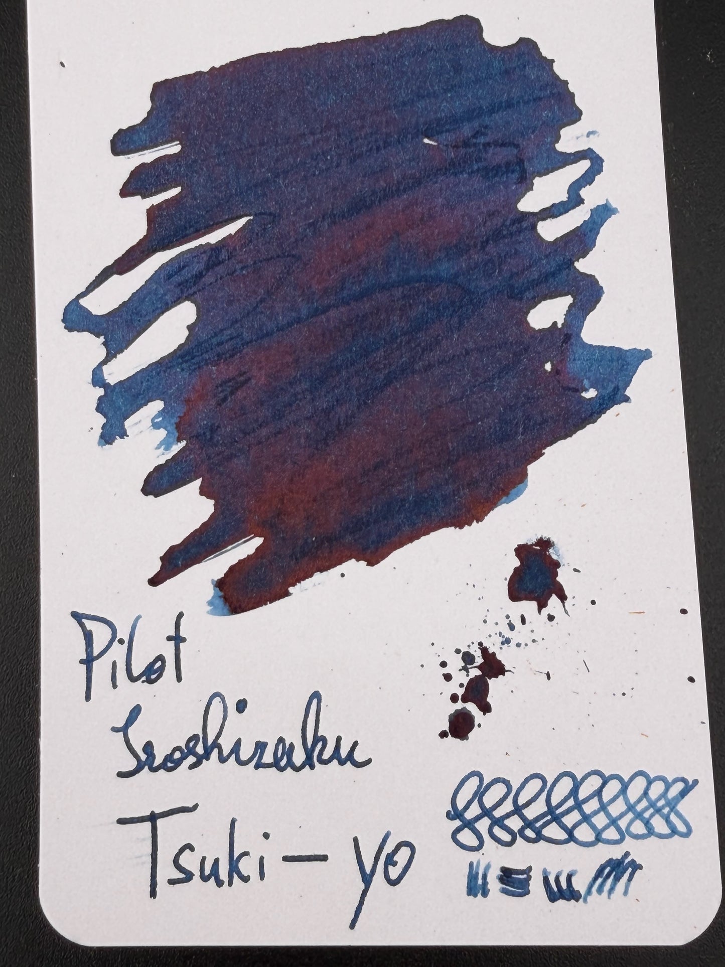 Pilot Iroshizuku Tsuki-yo (Moonlight Blue) - Ink