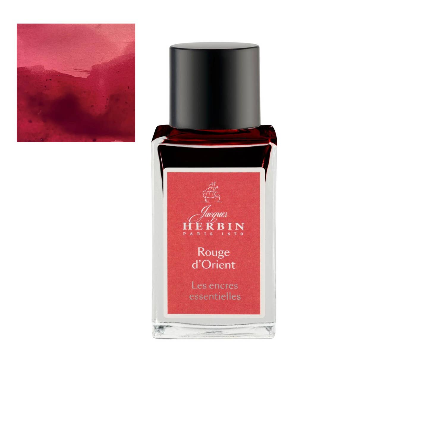 Jacques Herbin Essentials Rouge d’Orient Fountain Pen Ink