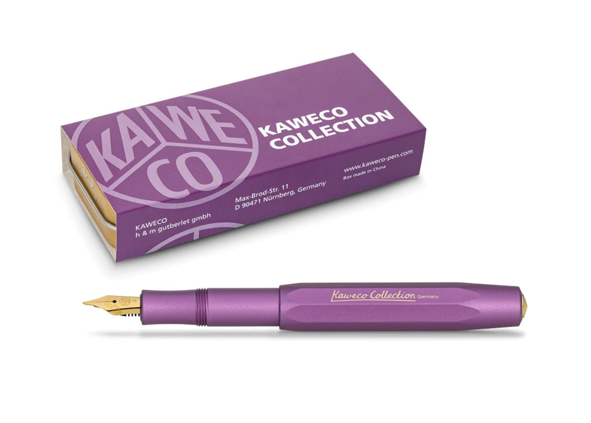 Kaweco Collector's AL Sport Fountain Pen - Vibrant Violet