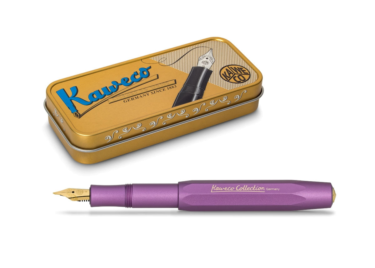 Kaweco Collector's AL Sport Fountain Pen - Vibrant Violet