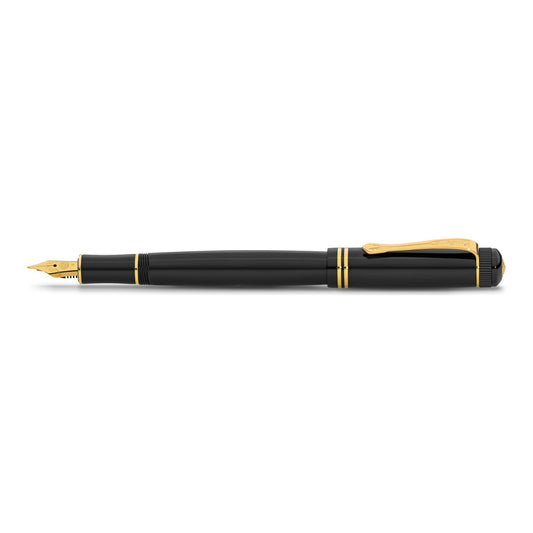 Kaweco DIA2 Fountain Pen - Black/Gold