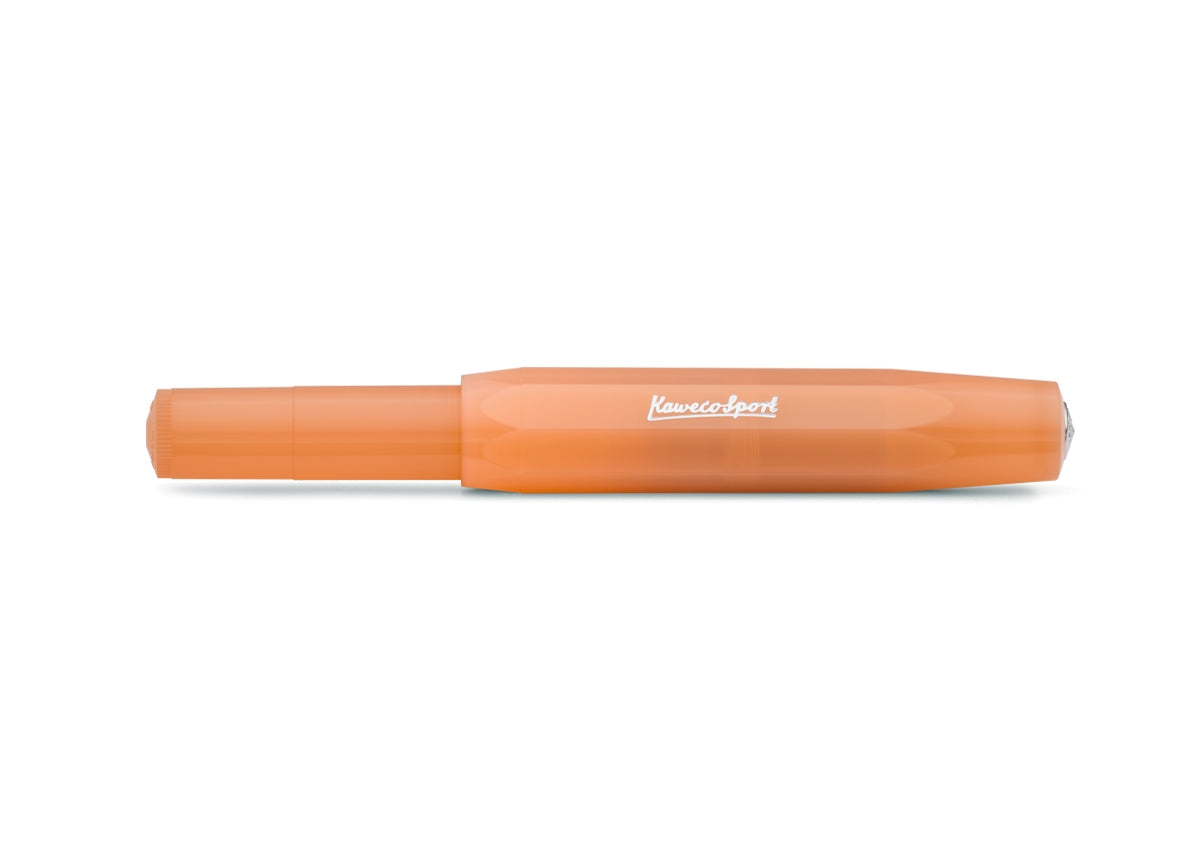 Kaweco Frosted Sport Fountain Pen - Soft Mandarin