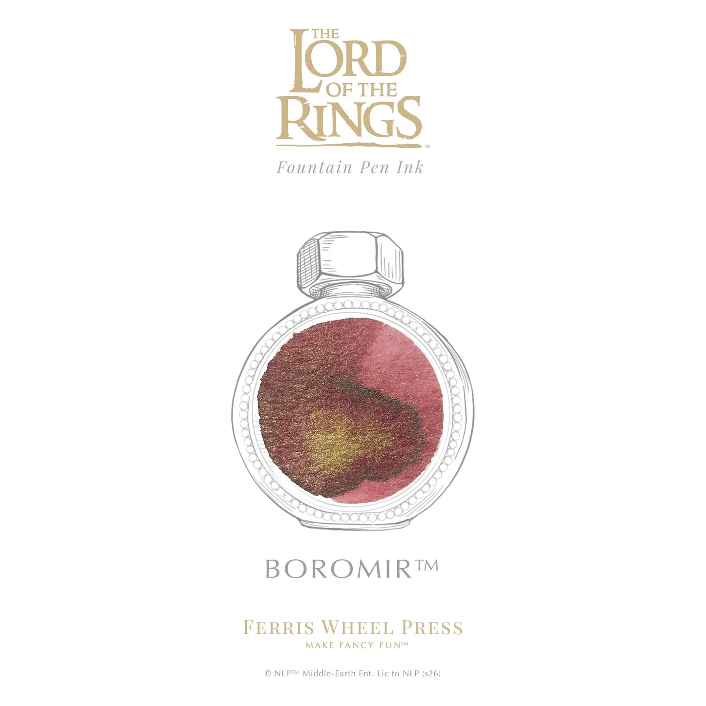 Ferris Wheel Press x The Lord of the Rings - Boromir Signature Ink (38mL)