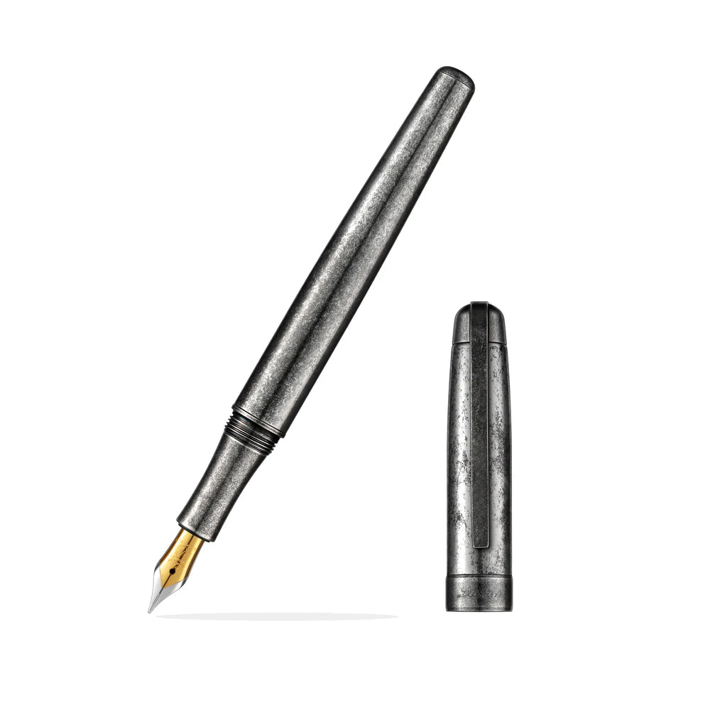 Laban Antique Fountain Pen - Gunmetal