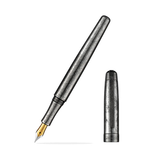 Laban Antique Fountain Pen - Gunmetal
