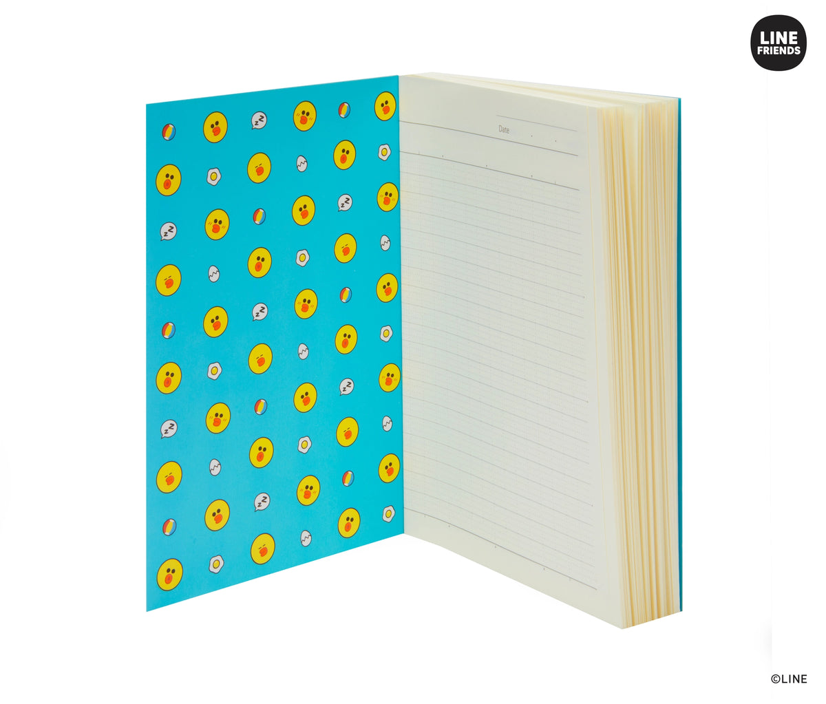Line Friends Notebook ProFolio Oasis Notebook Line Friends - A6 – Bottle and Plume
