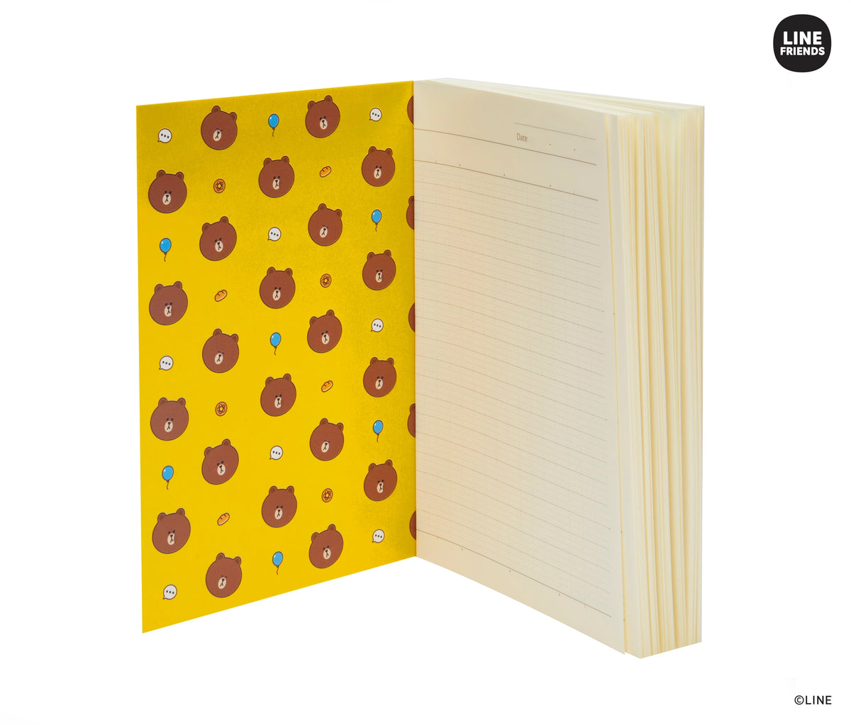 Line Friends Notebook ProFolio Oasis Notebook Line Friends - A6 – Bottle and Plume