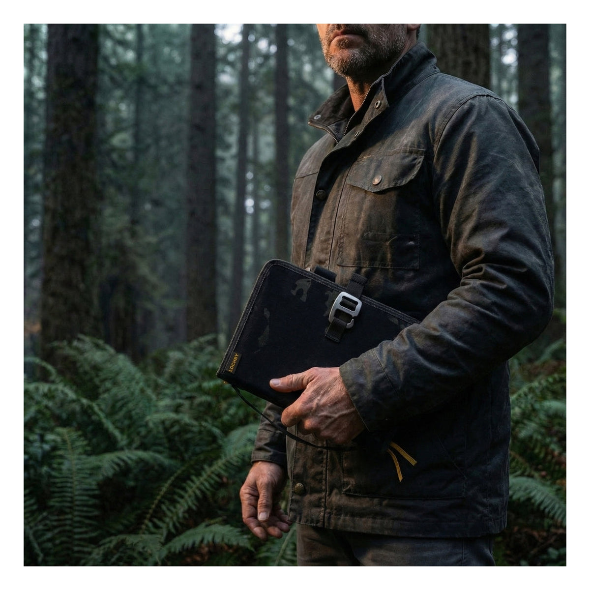 LOCHBY Field Journal - Black Multicam
