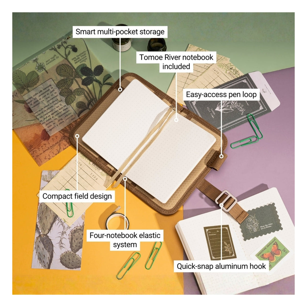 LOCHBY Mini Field Journal - Honey