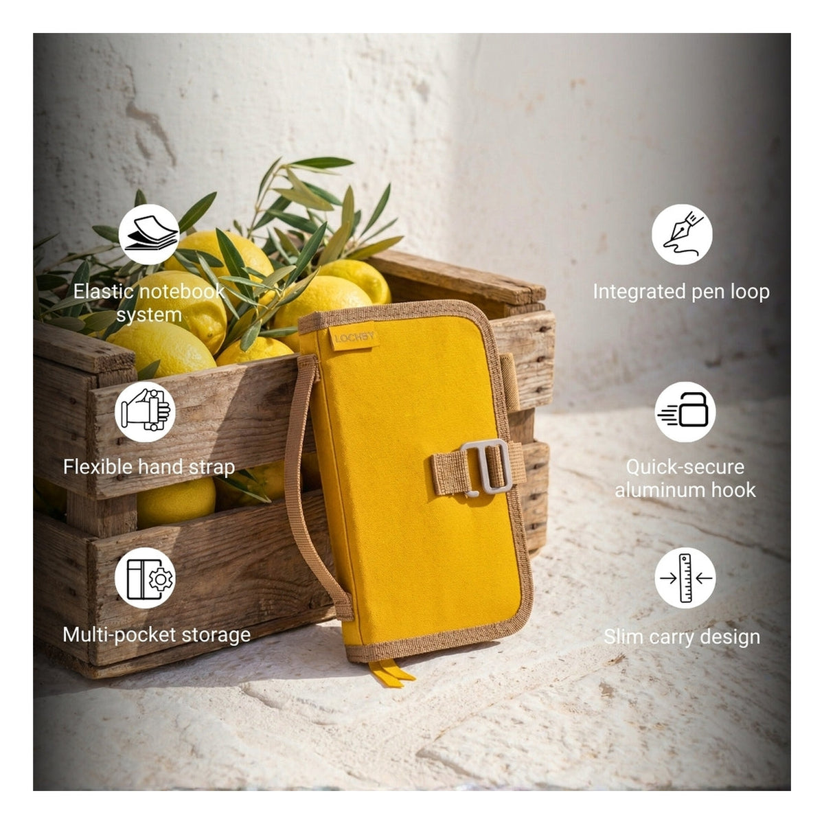 LOCHBY Mini Field Journal - Honey