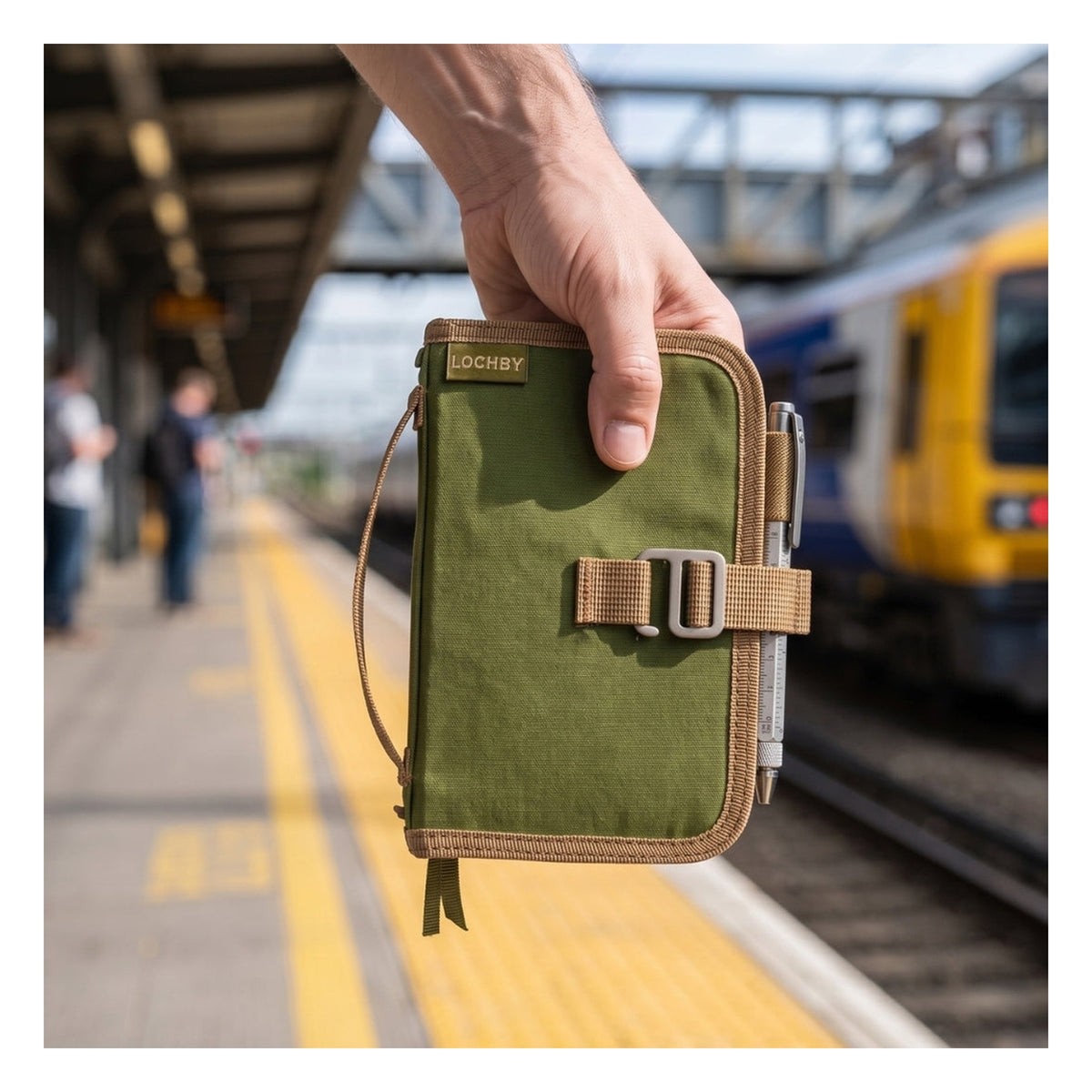 LOCHBY Mini Field Journal - Olive