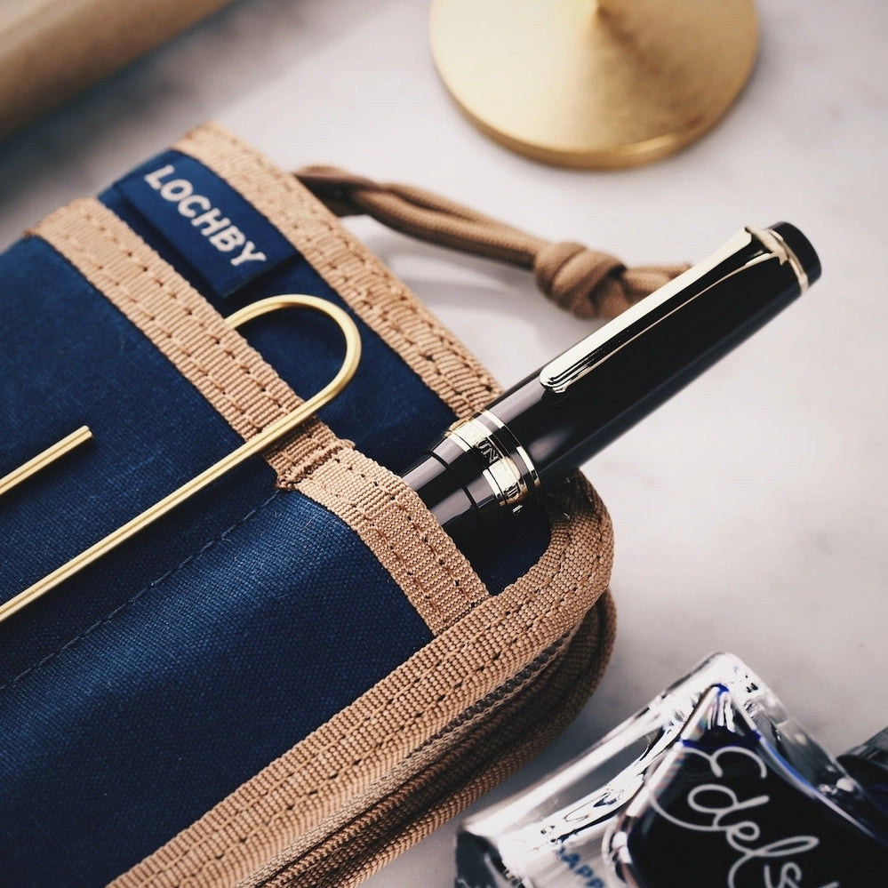 Lochby Pocket Journal - Navy (3.5" × 5.5")