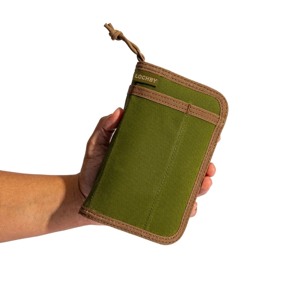 Lochby Pocket Journal - Olive (3.5" × 5.5")