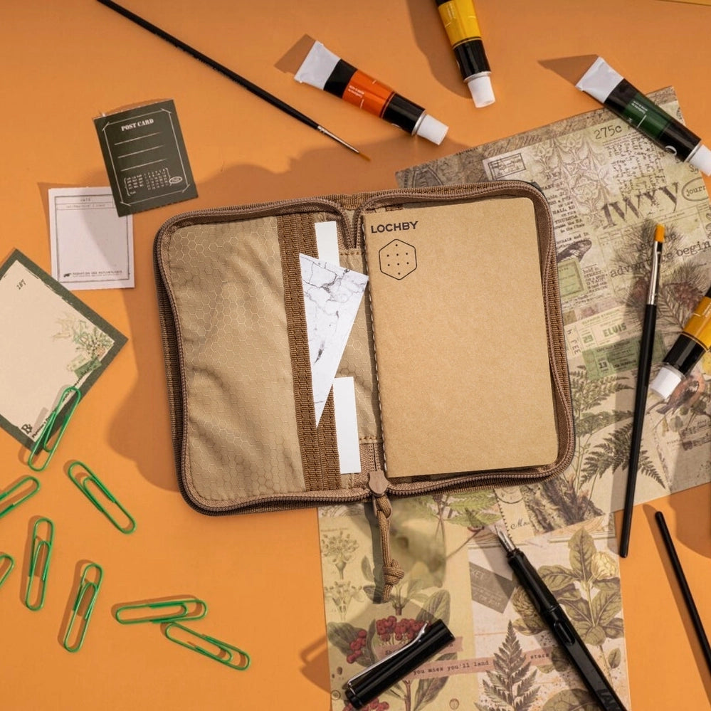 Lochby Pocket Journal - Olive (3.5" × 5.5")