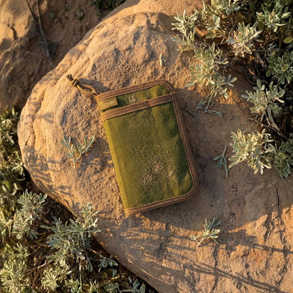 Lochby Pocket Journal - Olive (3.5" × 5.5")