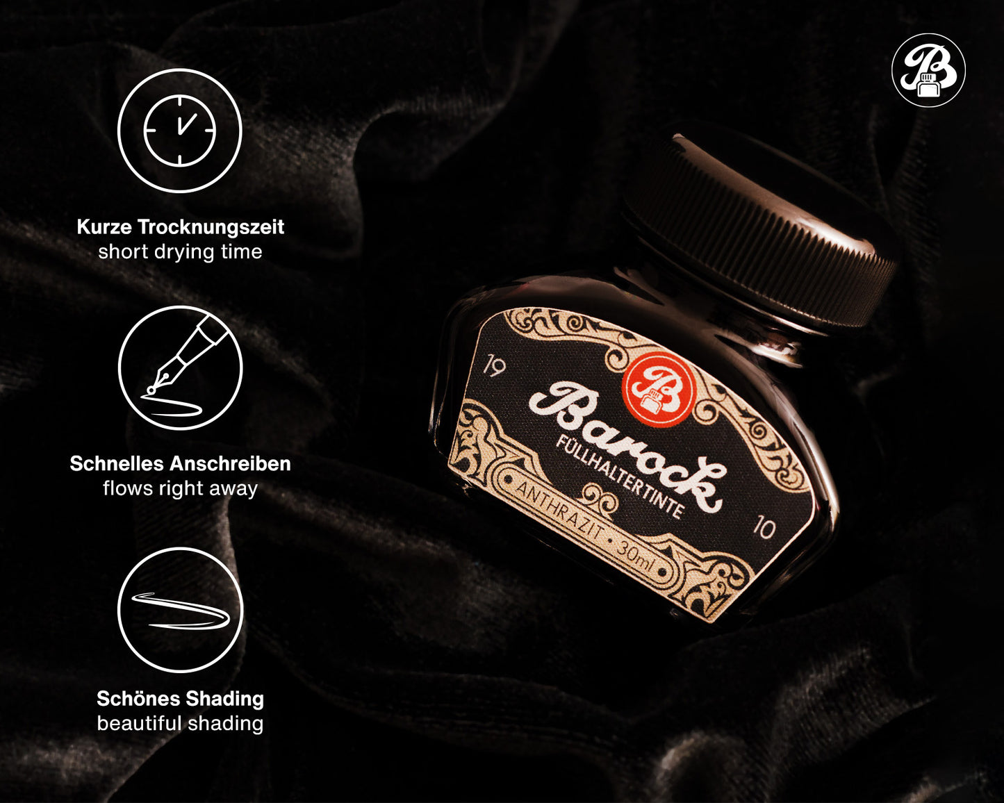 Octopus Barock 1910: Anthrazit