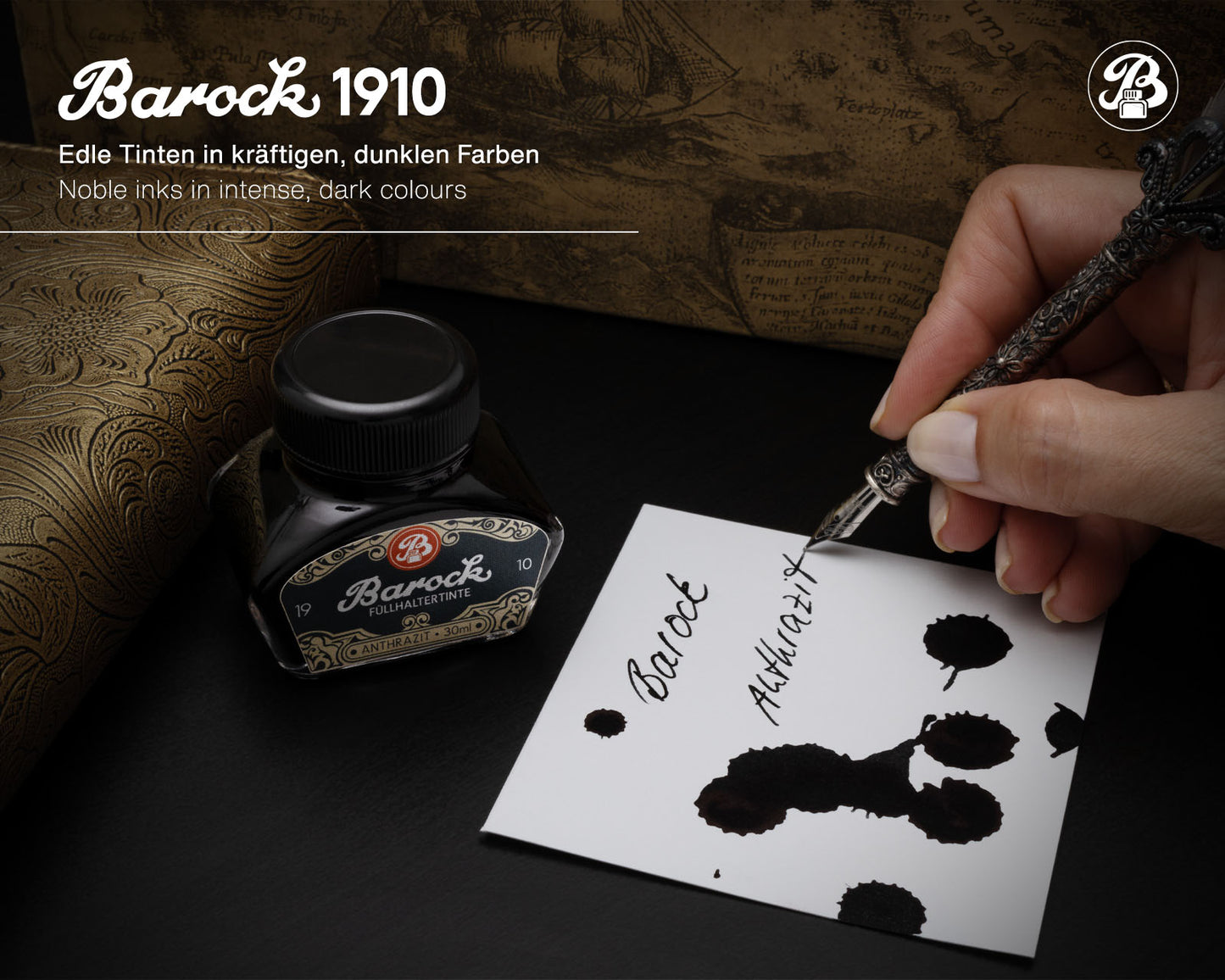 Octopus Barock 1910: Anthrazit