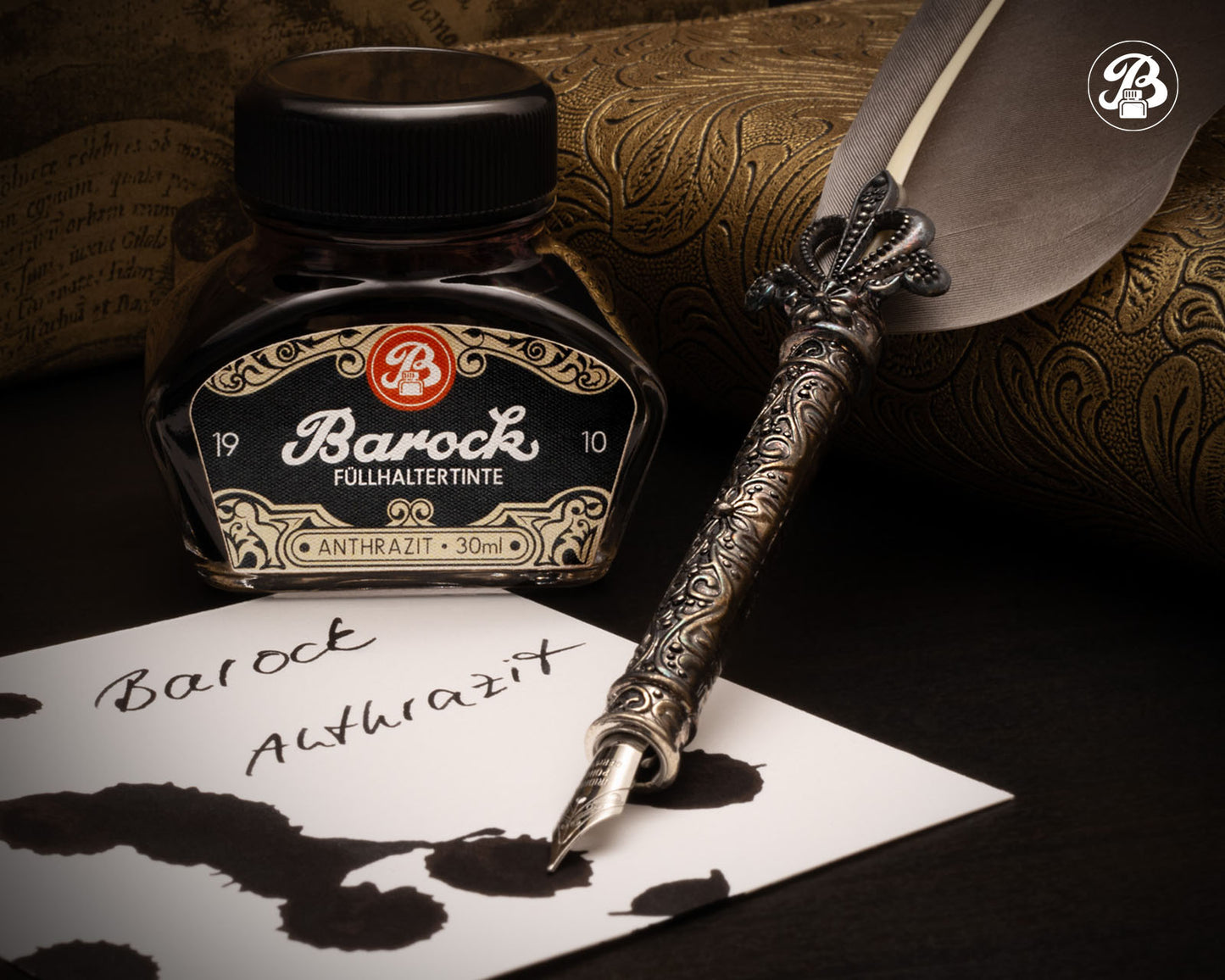 Octopus Barock 1910: Anthrazit