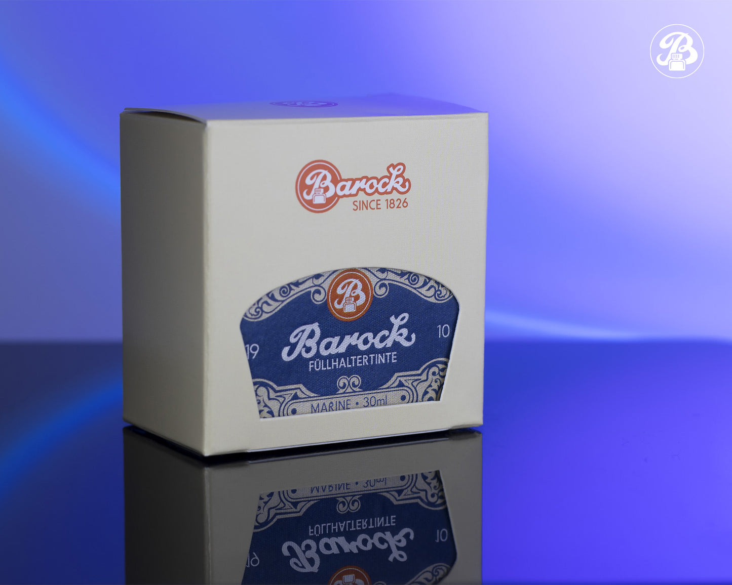 Octopus Barock 1910: Marine Blue Ink