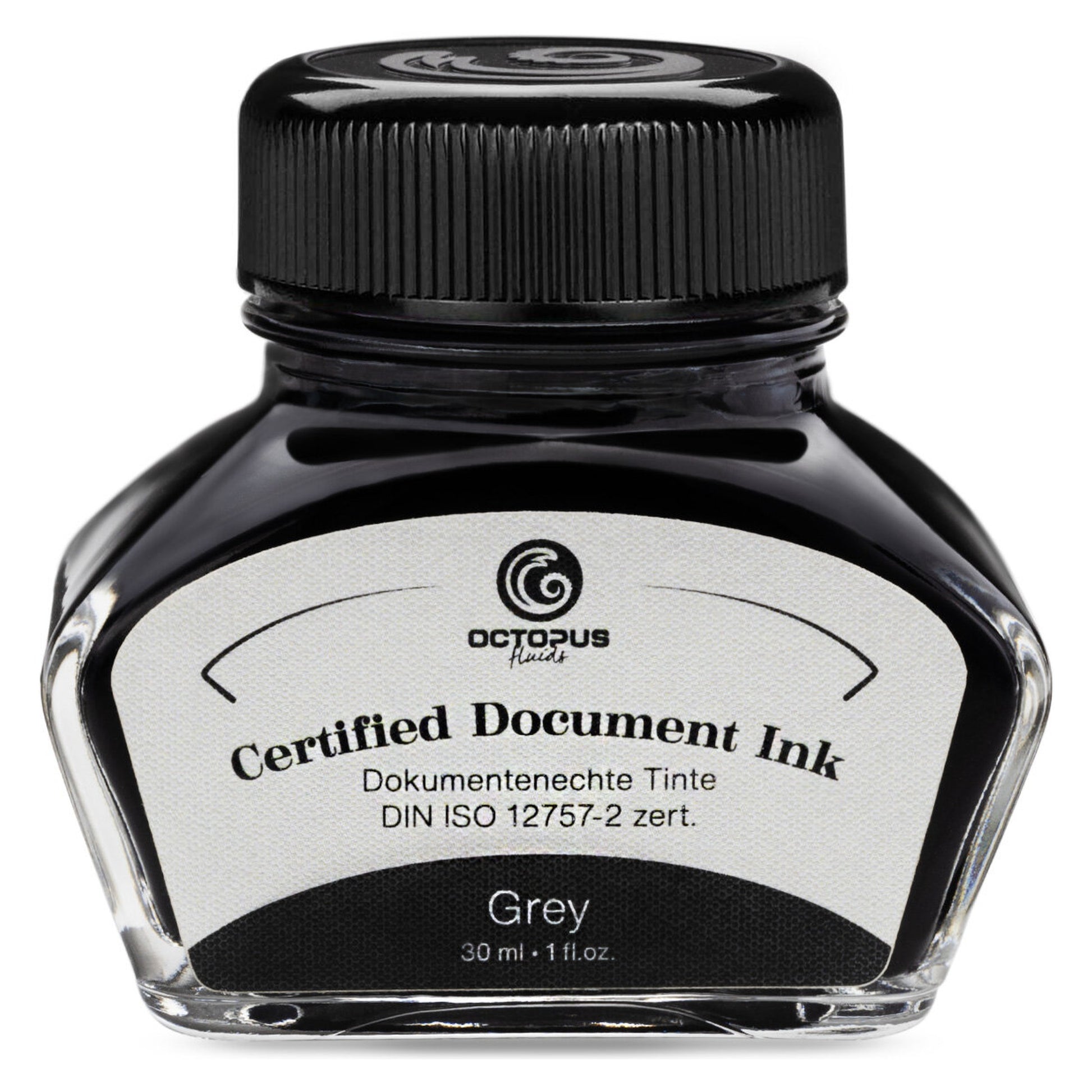 Octopus Fluids Grey Document Fountain Pen Ink
