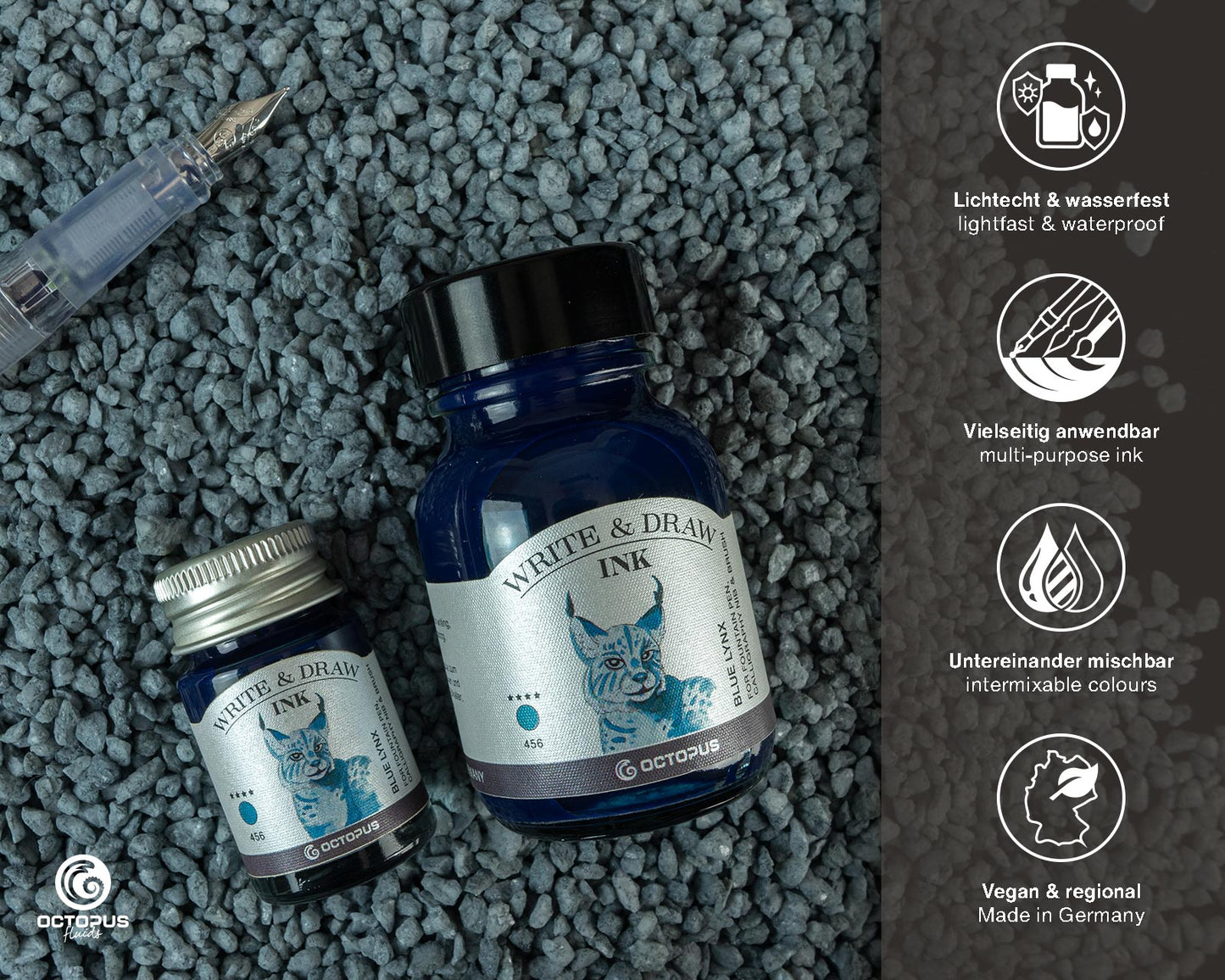 Octopus Write and Draw: Blue Lynx
