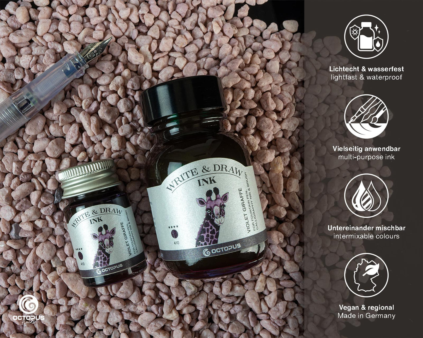 Octopus Write and Draw: Violet Giraffe