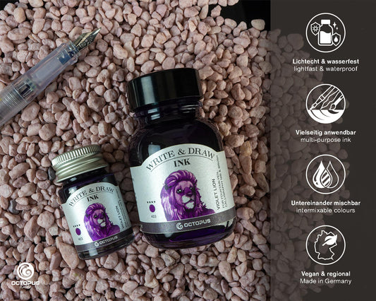 Octopus Write and Draw: Violet Lion