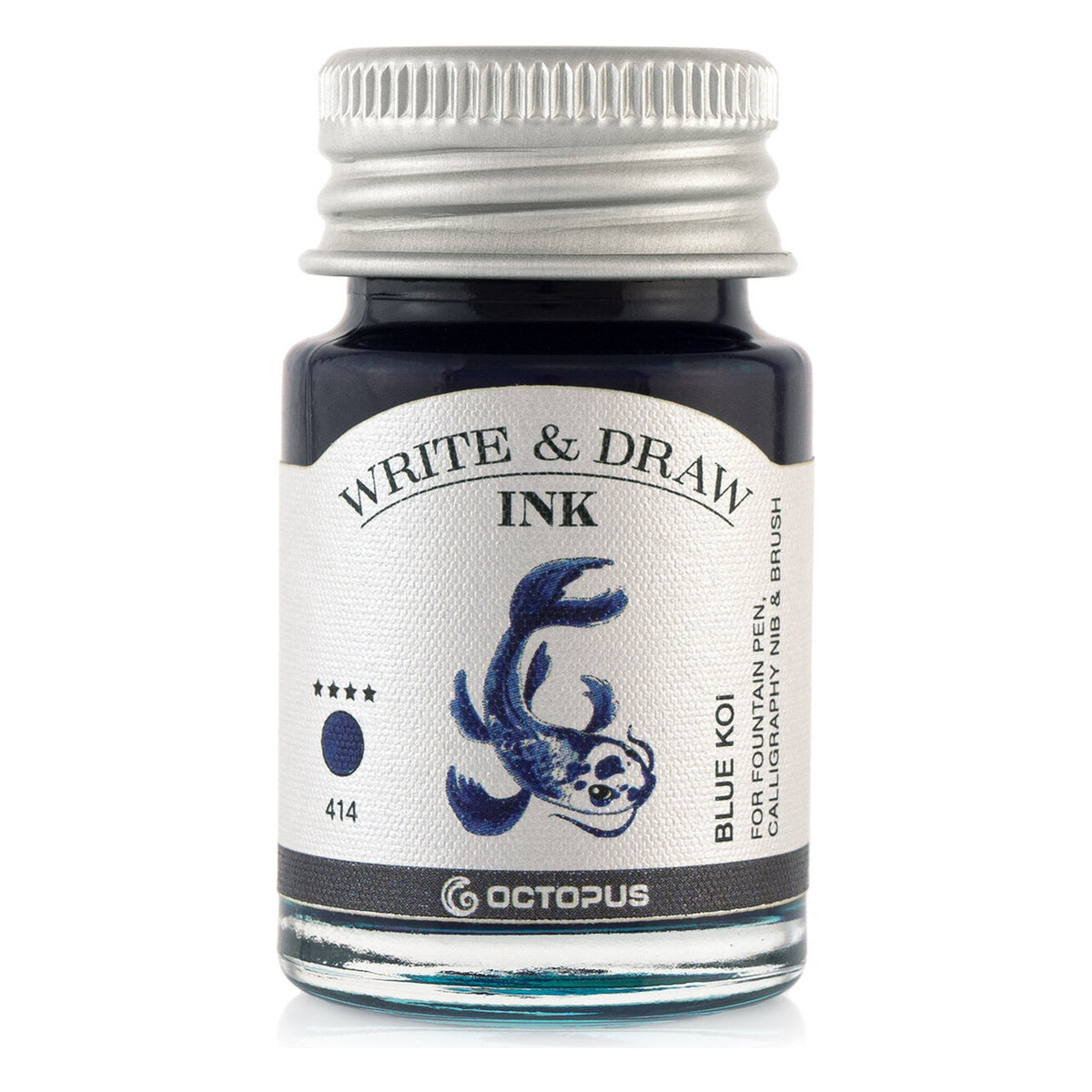 Octopus Write and Draw: Blue Koi — 10mL bottle