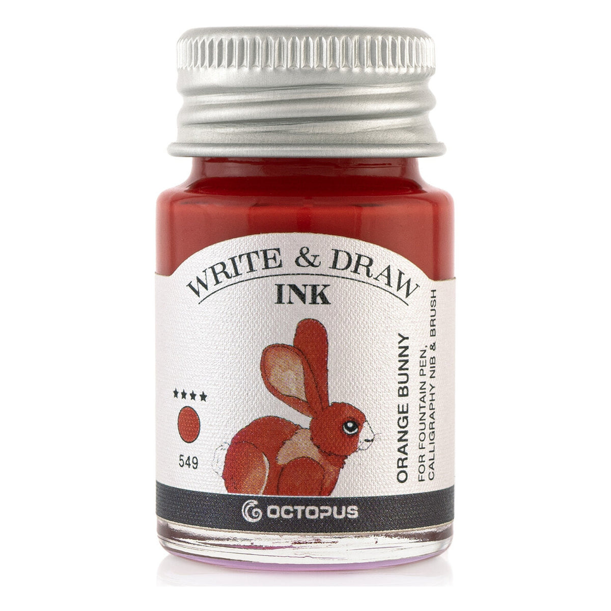 Octopus Write and Draw: Orange Bunny — 10mL bottle