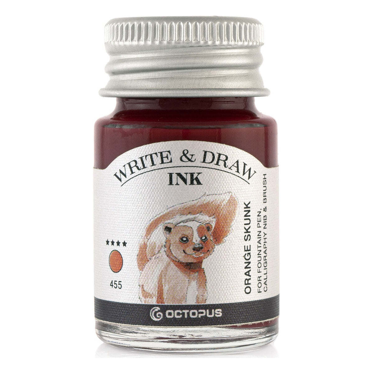 Octopus Write and Draw: Orange Skunk — 10mL bottle